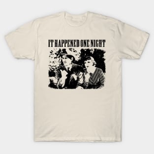 it happened one night // movie retro T-Shirt